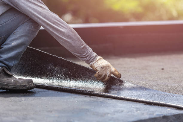 Professional Crawl Space Encapsulation technician working in Dunellen, NJ